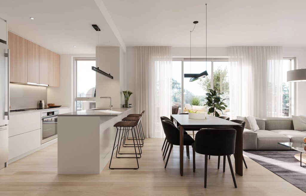 Aperçu d’un condo 5 1/2 à vendre dans le projet Signature Bois-Franc, dans Ville Saint-Laurent, à Montréal